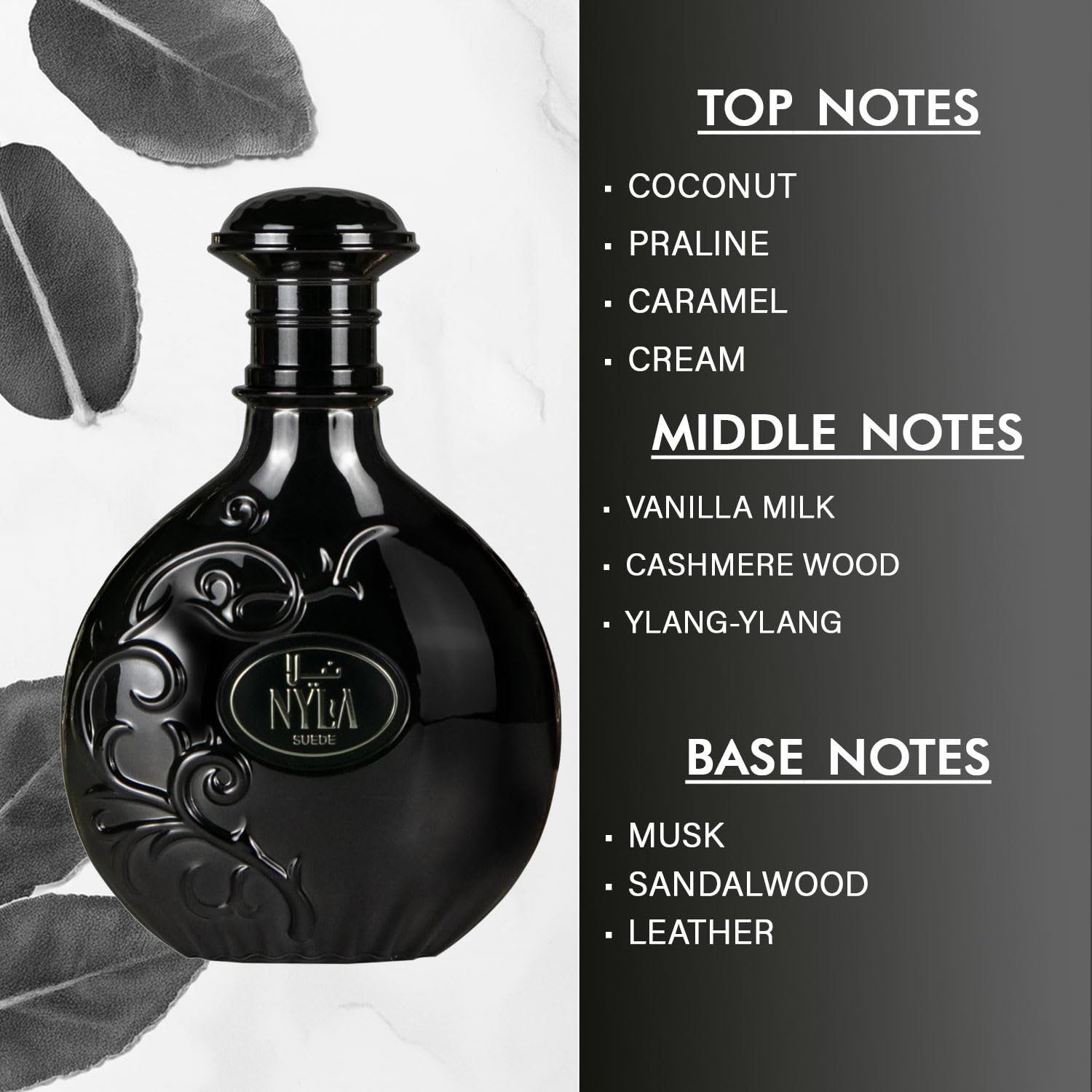 ARABIYAT PRESTIGE Nyla SUEDE Eau de Parfum, Unisex Fragrance